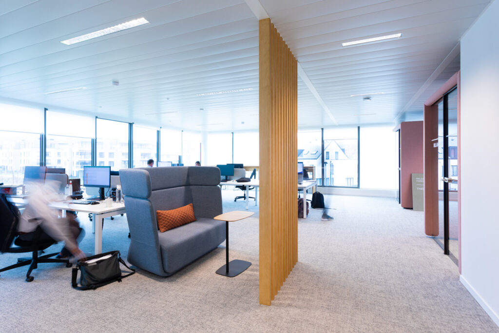 De staat waarin het gebouw wordt opgeleverd heeft een grote impact op de verhuisplanning.